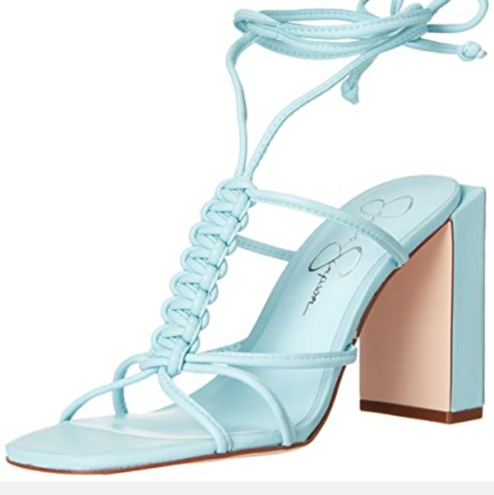 Jessica Simpson Women's Maena Ankle Wrap Sandal sz 6-11 final clearance